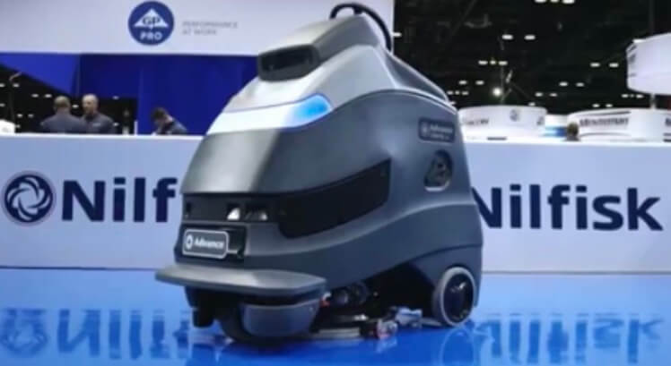 Nilfisk advanced automated floor cleaner